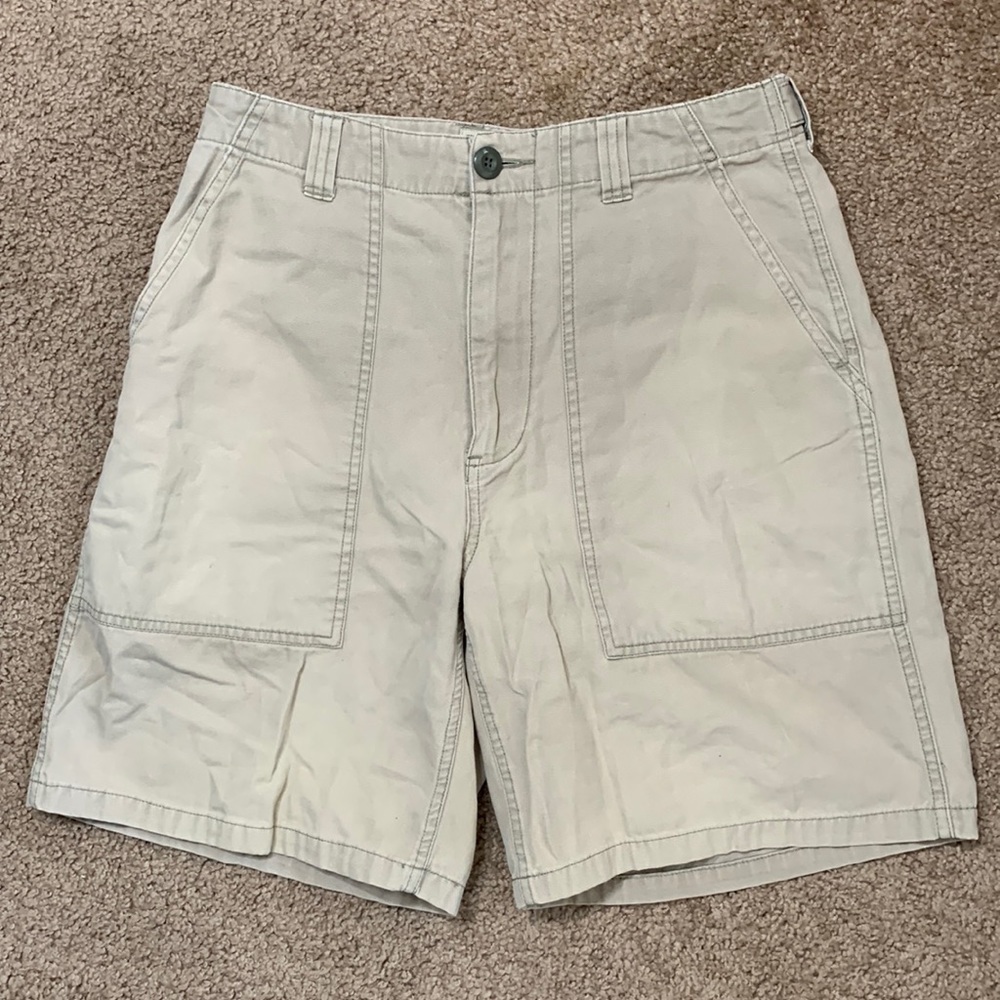 American Eagle Outfitters Military Drill shorts 29, issue back pocket priced low
